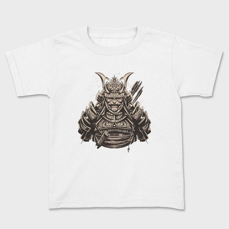 Tricou Copii, Samurai Warrior Dark