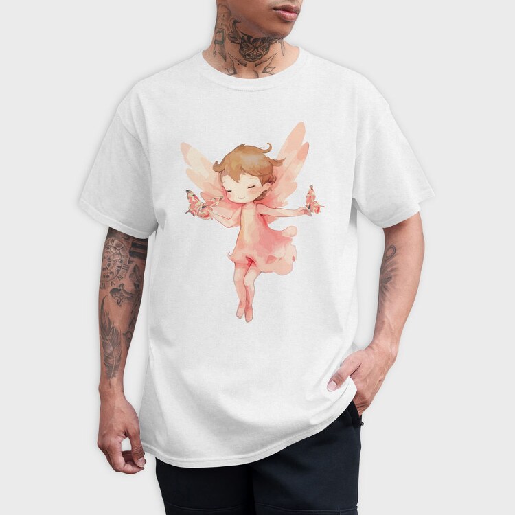 Angelic Butterfly Dreams, Tricou Barbati (Unisex)