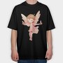 Angelic Butterfly Dreams, Tricou Oversize Barbati (Unisex)