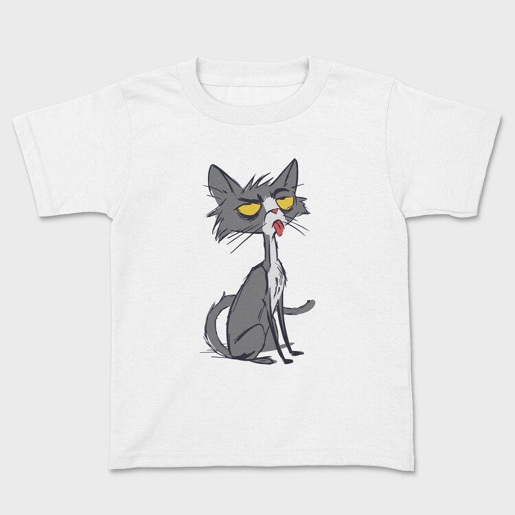 Skinny Funny Cat, Tricou Copii