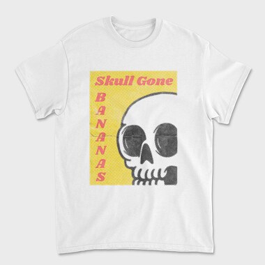 Skull Bananas, Tricou Barbati (Unisex)