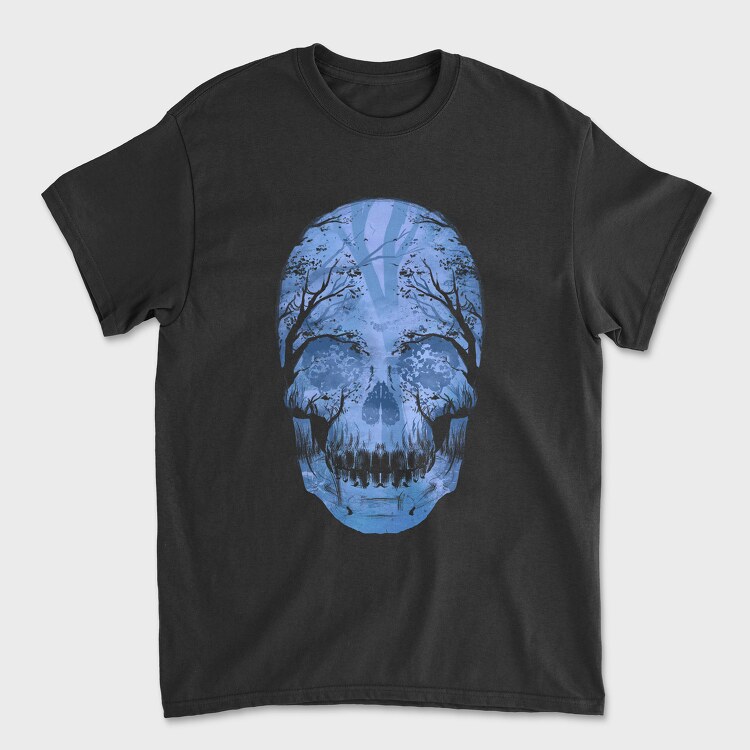 Skull Forest, Tricou Barbati (Unisex)