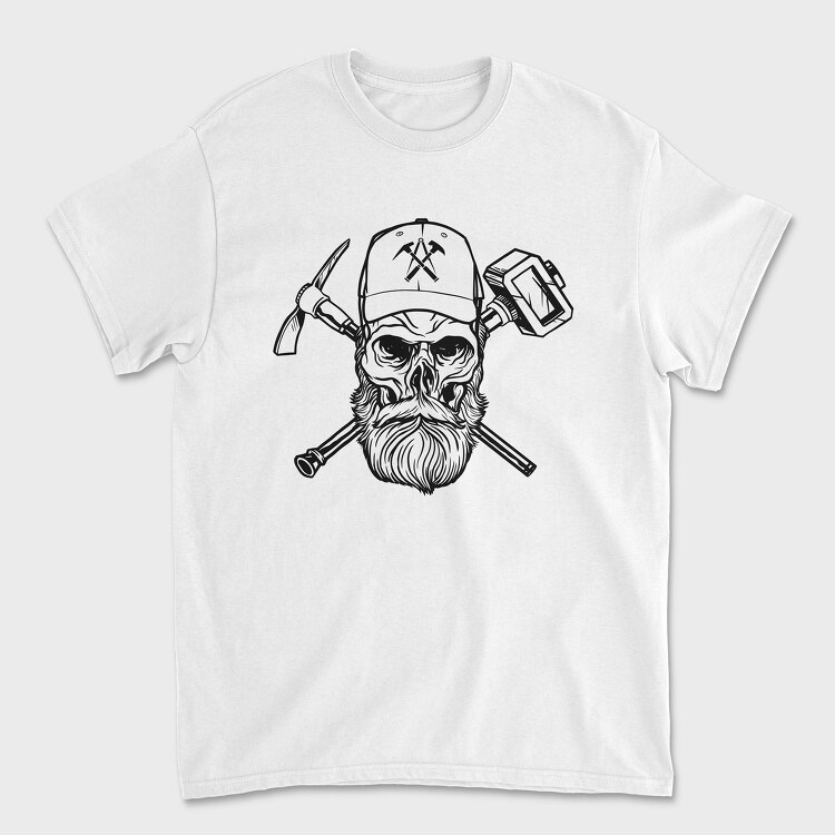 Skull Hammer, Tricou Barbati (Unisex)