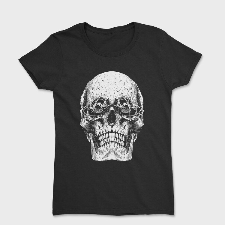 Skull Sunglasses, Tricou Femei