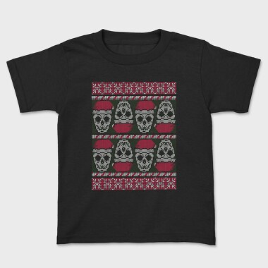 Skulls Ugly Sweater, Tricou Copii