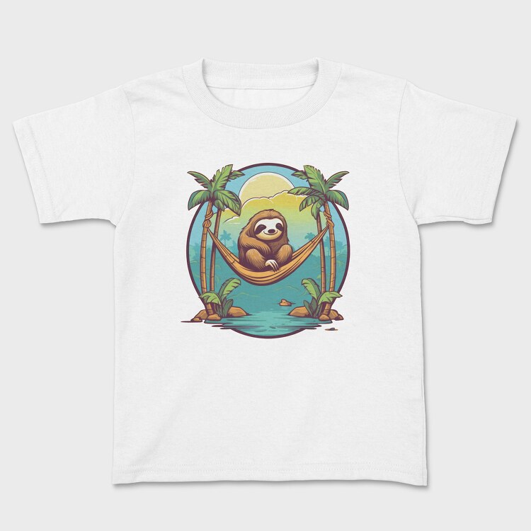 Sloth in a Hammock, Tricou Copii