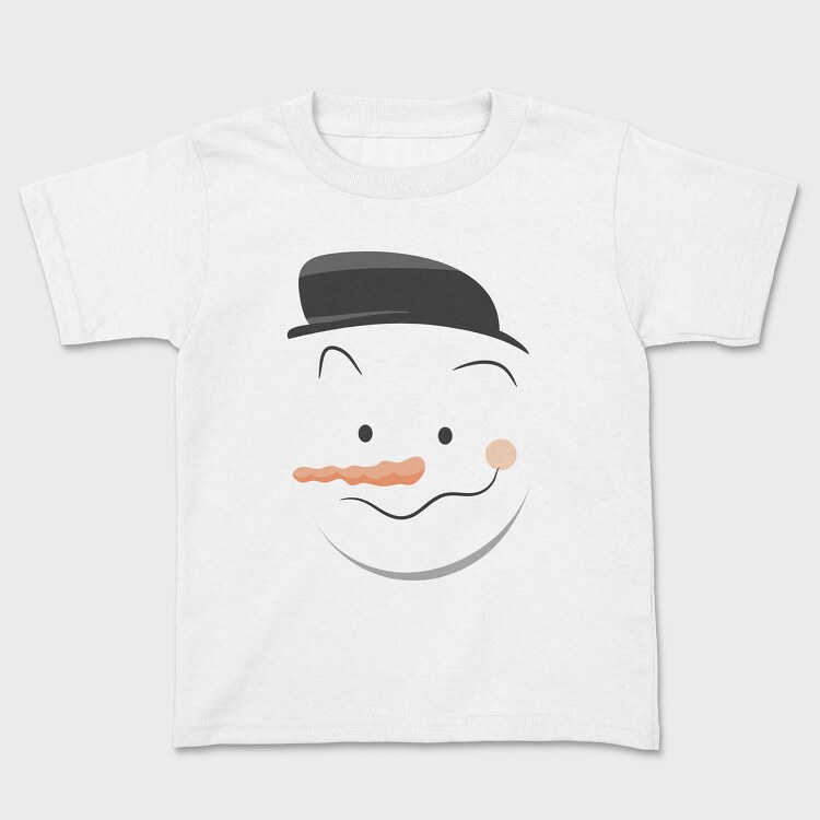 Snow Man Face 1, Tricou Copii