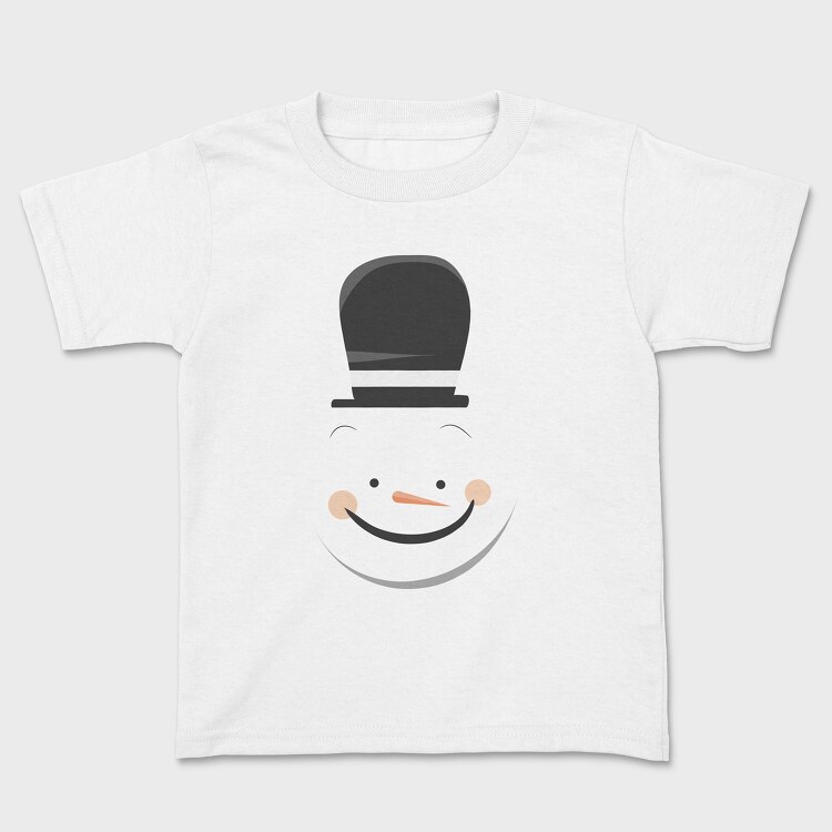 Snow Man Face 2, Tricou Copii