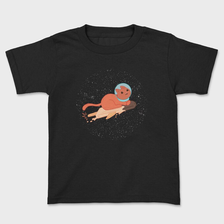 Space Ice Cream Cat, Tricou Copii