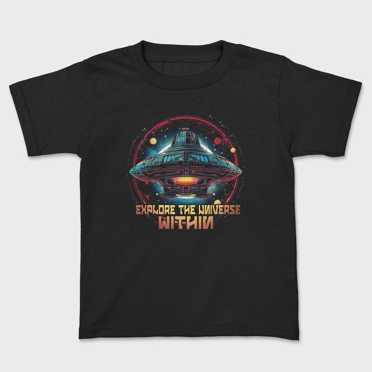 Spacecship Universe Within, Tricou Copii