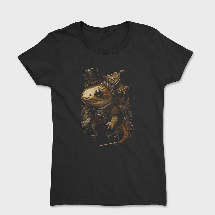 Steampunk Axolotl, Tricou Femei