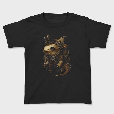 Steampunk Axolotl, Tricou Copii