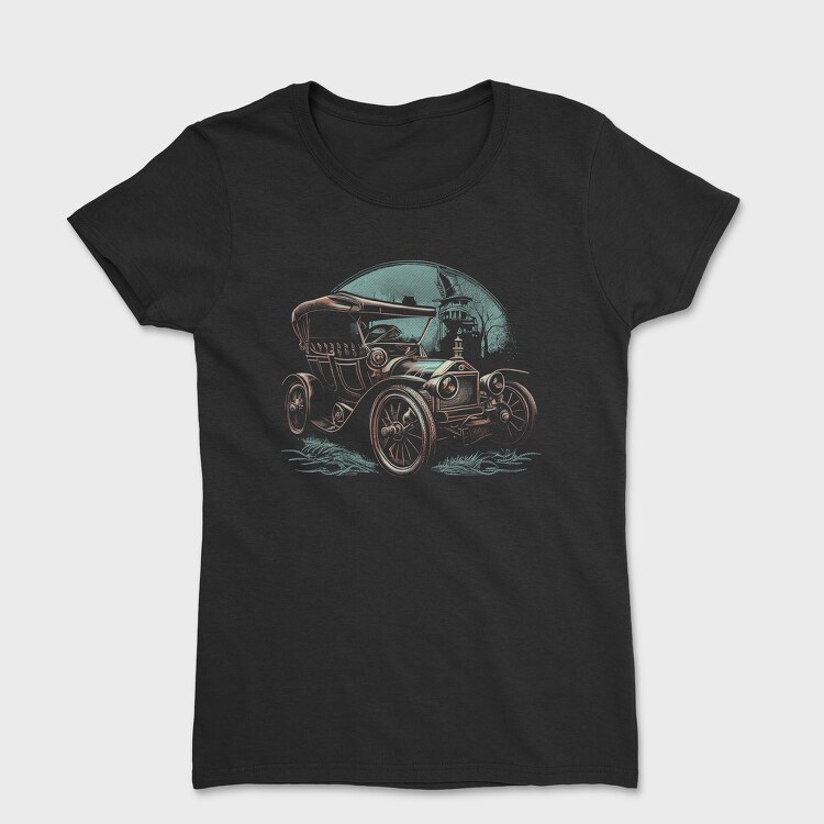 Steampunk Car, Tricou Femei