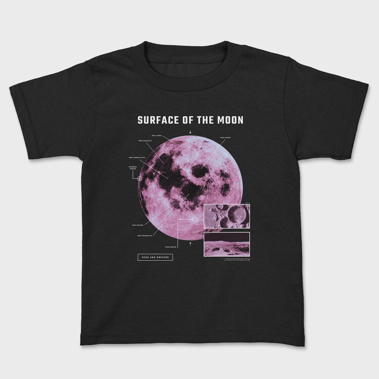 Surface of the Moon, Tricou Copii