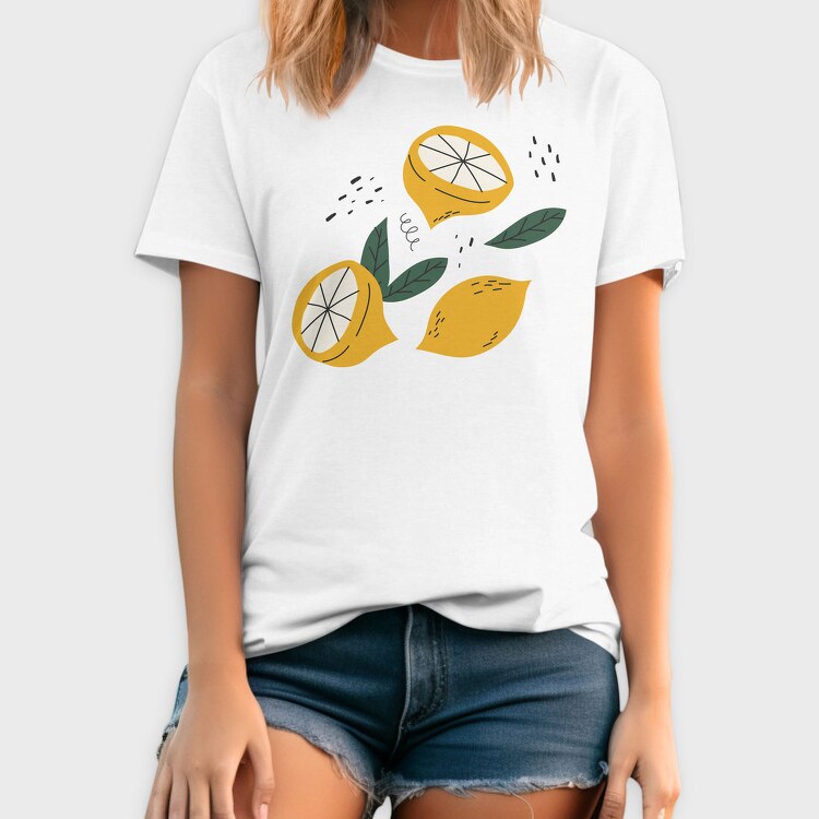 Lemons Fruit Tote, Tricou Barbati (Unisex)