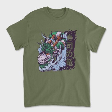 Sushi Dragon, Tricou Barbati (Unisex)