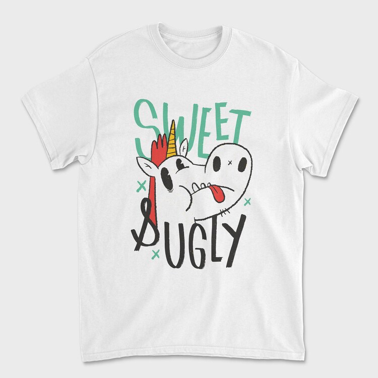 Sweet Ugly Unicorn, Tricou Barbati (Unisex)