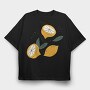 Lemons Fruit Tote, Tricou Oversize Barbati (Unisex)