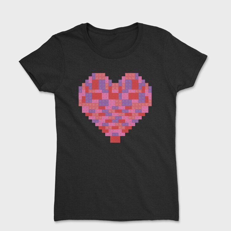 Toy Brick Heart, Tricou Femei