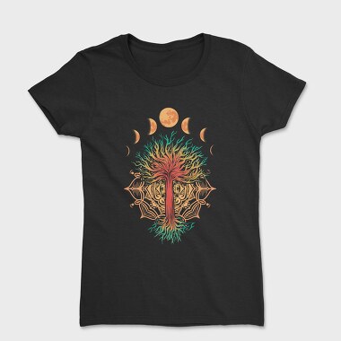 Tree Moonphases, Tricou Femei