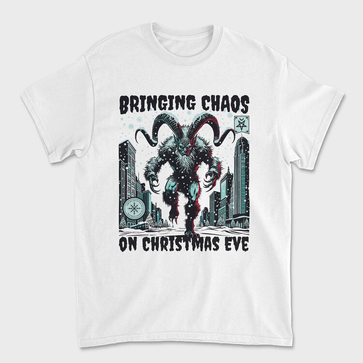 Trend Chaos Christmas Eve, Tricou Barbati (Unisex)