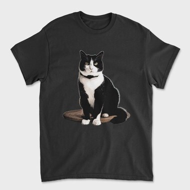 Tuxedo Cat, Tricou Barbati (Unisex)