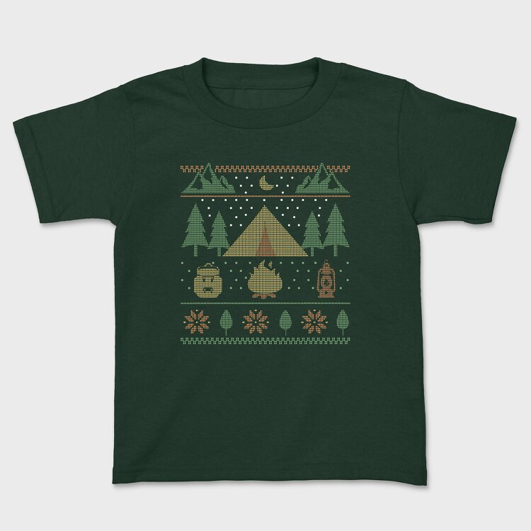 Ugly Sweater Camping, Tricou Copii