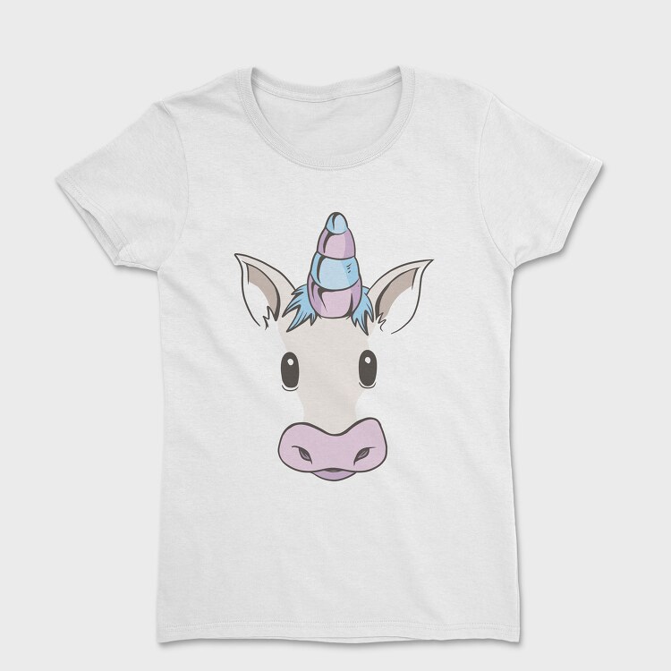 Unicorn Face, Tricou Femei