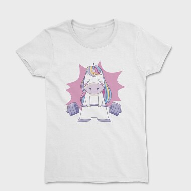 Unicorn Lifting Weights, Tricou Femei