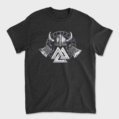 Valknut Vikings, Tricou Barbati (Unisex)