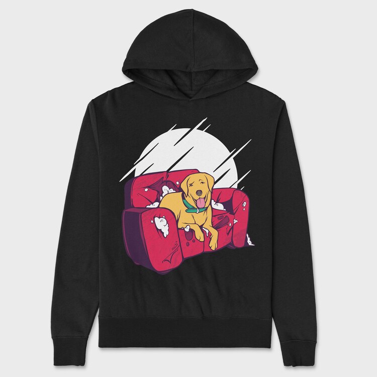 Bad Dog, Hanorac Oversize Barbati (Unisex)