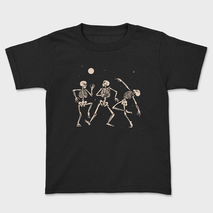 Vibing Dancing Skeletons, Tricou Copii