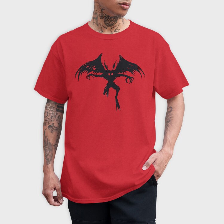 Mothman, Tricou Barbati (Unisex)