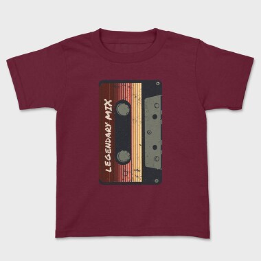 Vintage Cassette Legendary Mix, Tricou Copii