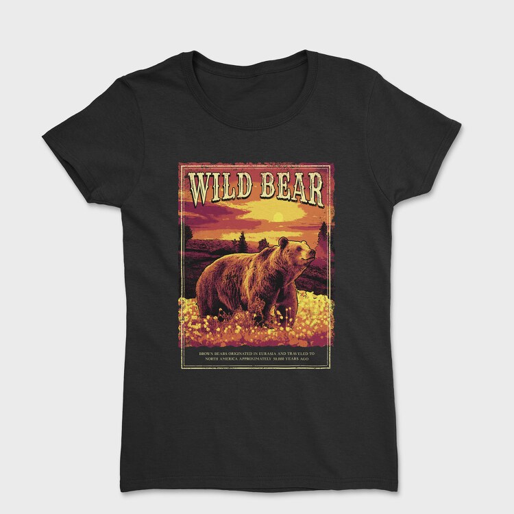 Wild Bear Forest, Tricou Femei