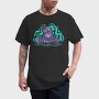 Psychedelic Trippy Frog Animal, Tricou Barbati (Unisex)