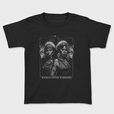 Woman Warriors Wolf, Tricou Copii