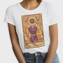 Pixelart Tarot Card the Skater, Tricou Femei