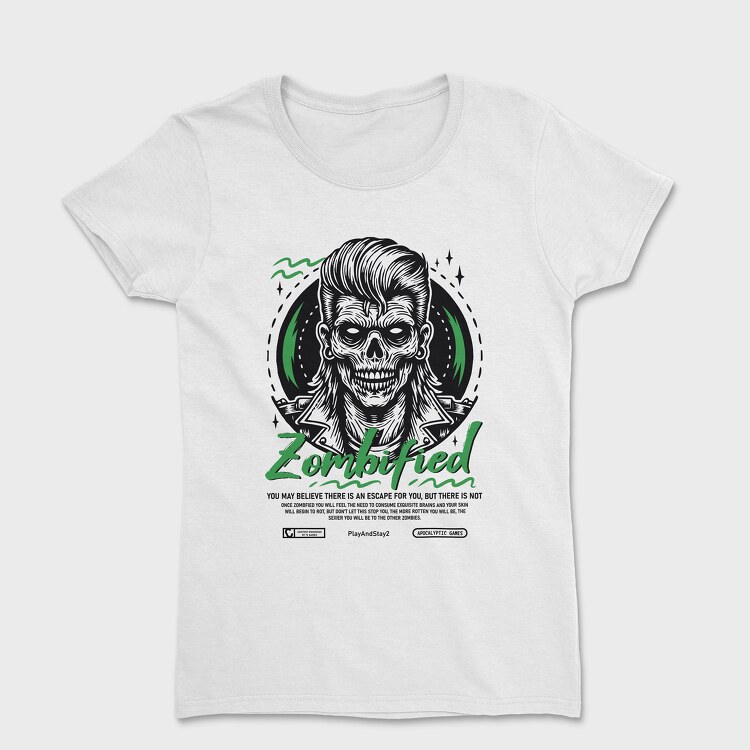 Zombified, Tricou Femei