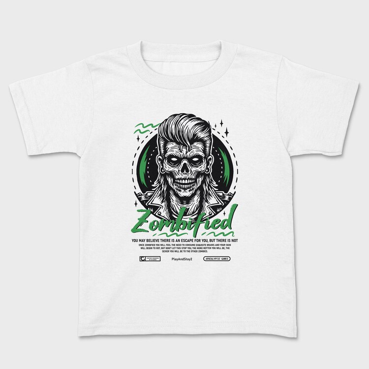 Zombified, Tricou Copii