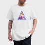 Psychedelics Triangle 004, Tricou Barbati (Unisex)