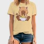 Capybara Eating Ramen Capibara, Tricou Barbati (Unisex)