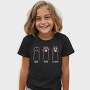 Rock Paper Scissors Paw, Tricou Copii