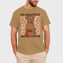 No Business Before Coffee Dog, Tricou Barbati (Unisex)