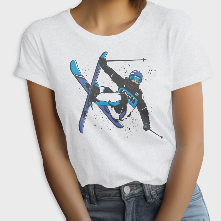 Skier Cork Trick, Tricou Femei
