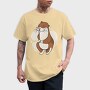 Cute Otter Cartoon, Tricou Barbati (Unisex)