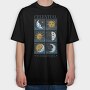 Celestial Elements Whimsigoth, Tricou Oversize Barbati (Unisex)