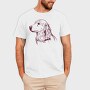 Golden Retriever Dog, Tricou Barbati (Unisex)