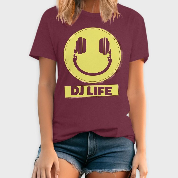 DJ Life, Tricou Barbati (Unisex)