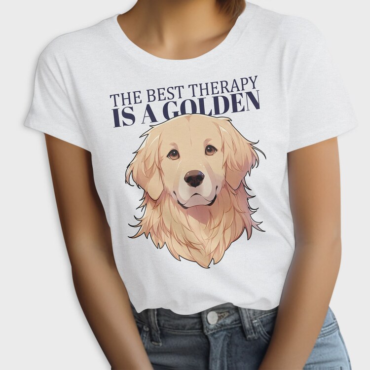Golden Retriever Therapy, Tricou Femei